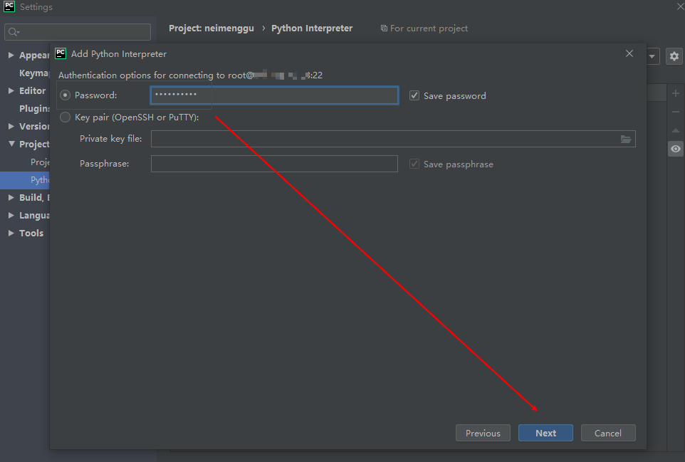 Add Python Interpreter Docker Pycharm