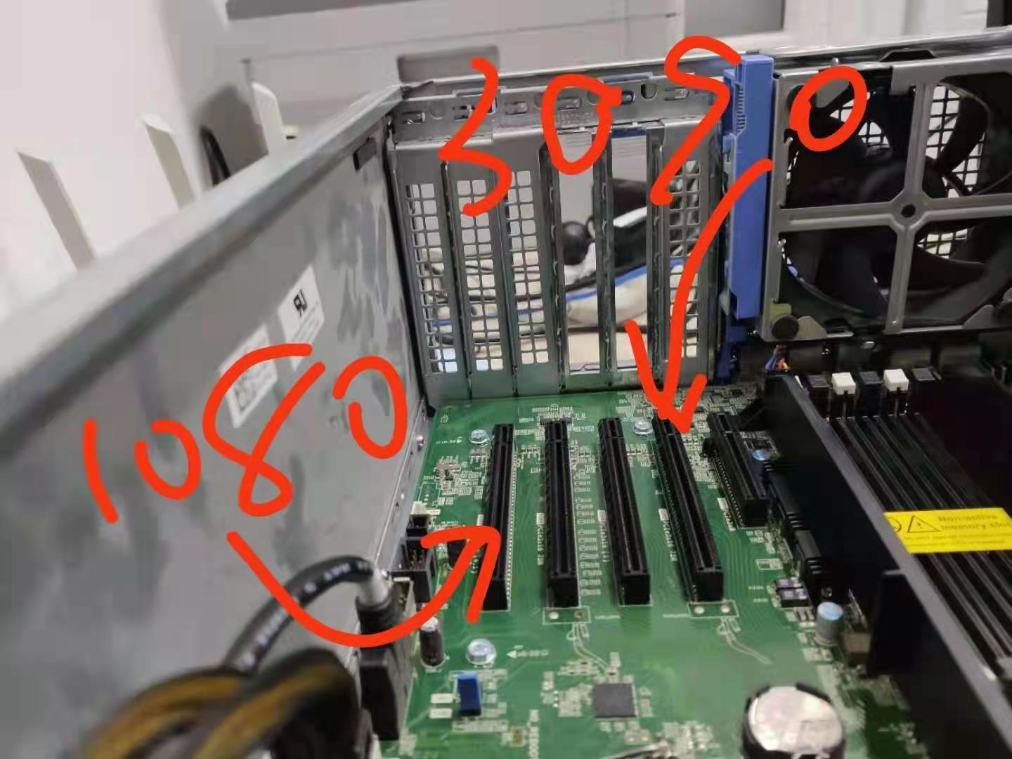 dell precision t7920加装显卡遇到的坑