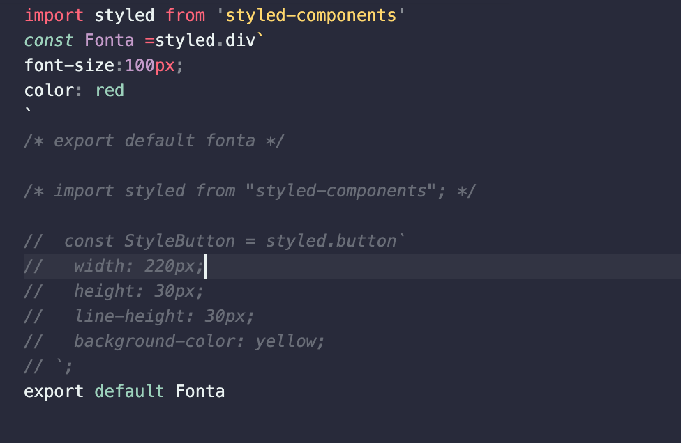The tag ＜fonta＞ is unrecognized in this browser. If you meant to render a React component, start its