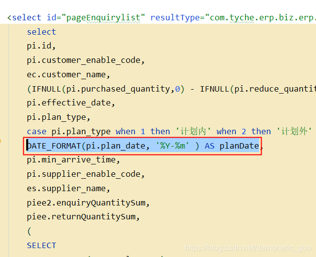 mysql nested exception is java.sql.SQLException: Bad format for ...