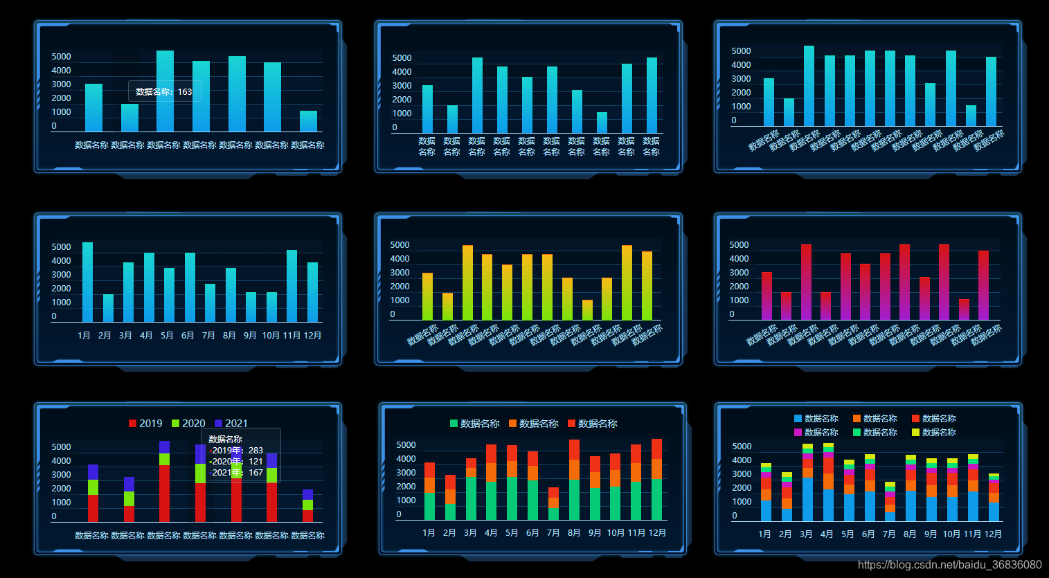 可视化框架、数据可视化综合管理平台、大屏可视化、图表组件、图表元件库、统计图表、数据可视化模板、条形图、折线图、散点图、时间轴、仪表盘、饼图 ...