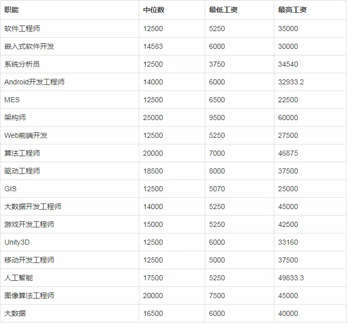 程序员工资单图片图片