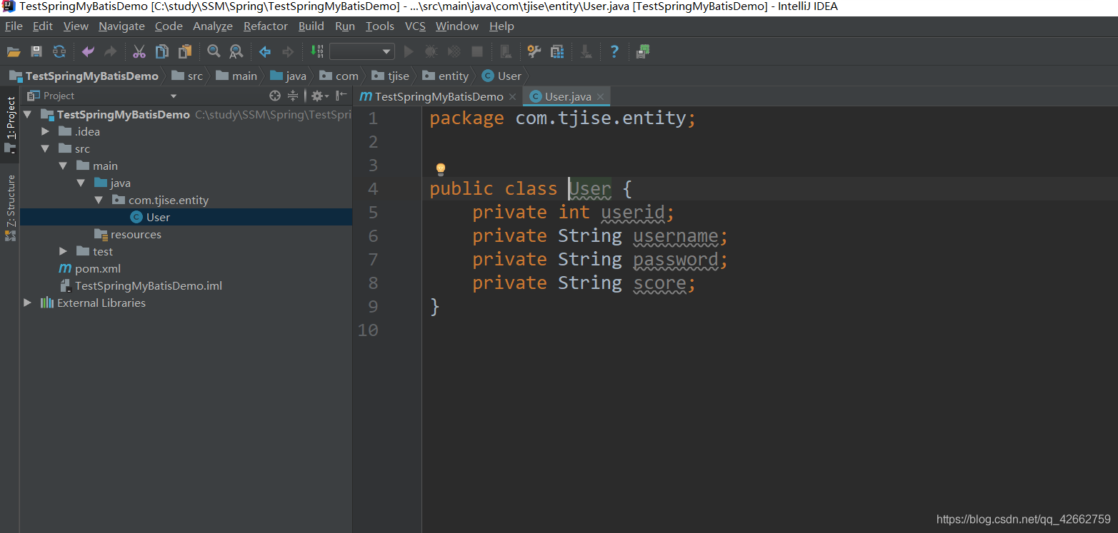 Spring整合MyBatis——超详细_spring mybatis-CSDN博客