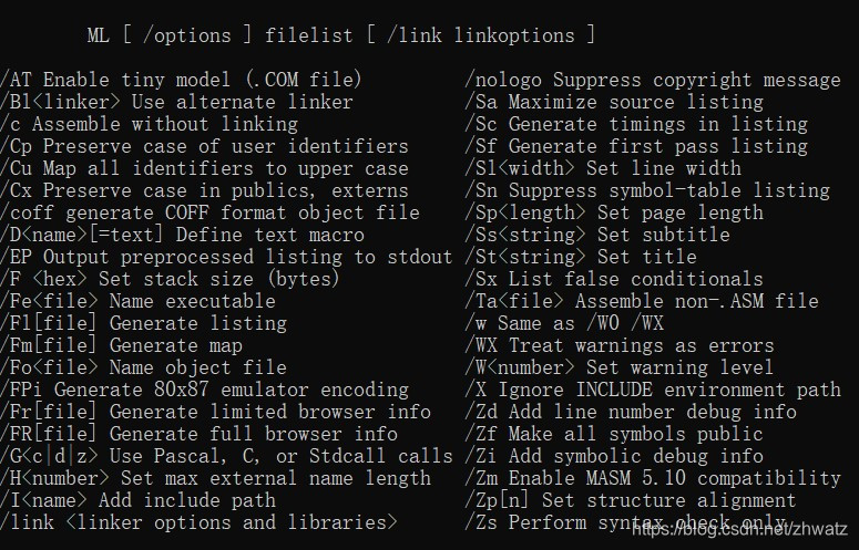 masm32基础使用(win10+cmd)_mams32-CSDN博客