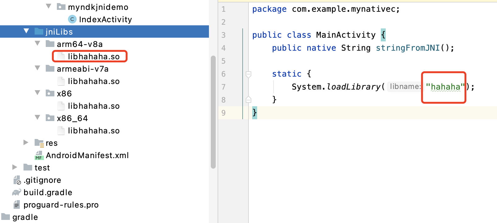 jni/ndk问题 ：引用so库报错： java.lang.UnsatisfiedLinkError No implementation