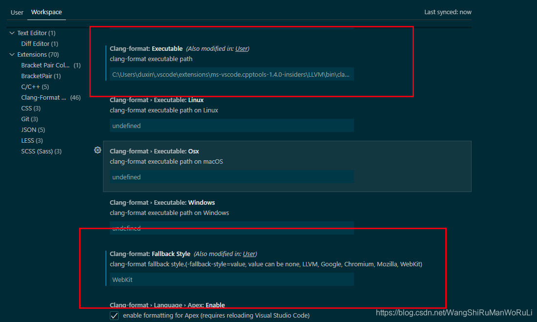 VSCODE Clang格式化_clang-format -style=-CSDN博客