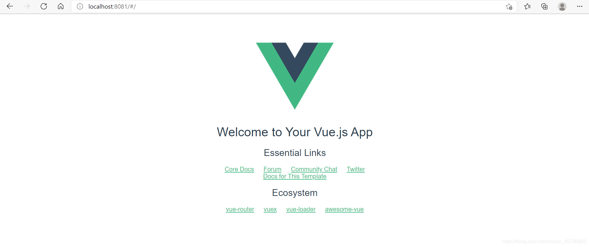 记录第一个Vue+Vscode项目的安装