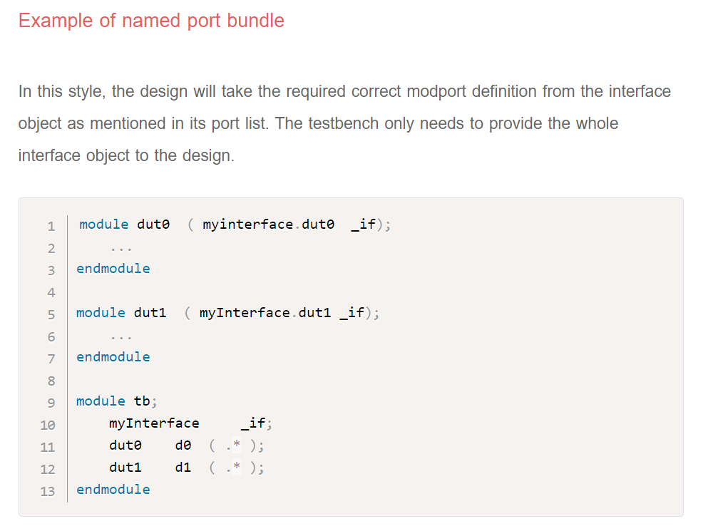 systemverilog 关键字之 modport_那么菜的博客CSDN博客_modport