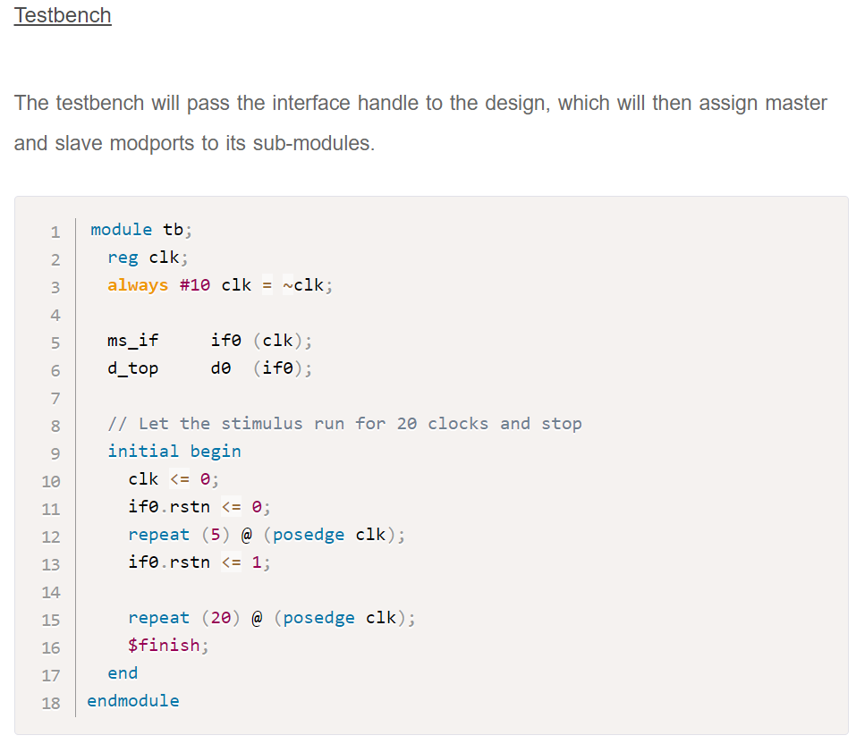 systemverilog 关键字之 modport_那么菜的博客CSDN博客_modport