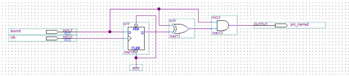 上升沿触发模块
