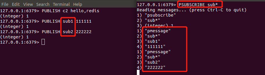 redis消息订阅与发布