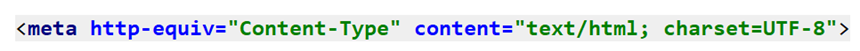 meta元素用于设置网页的字符编码,不设置或者设置错误会导致乱码一般