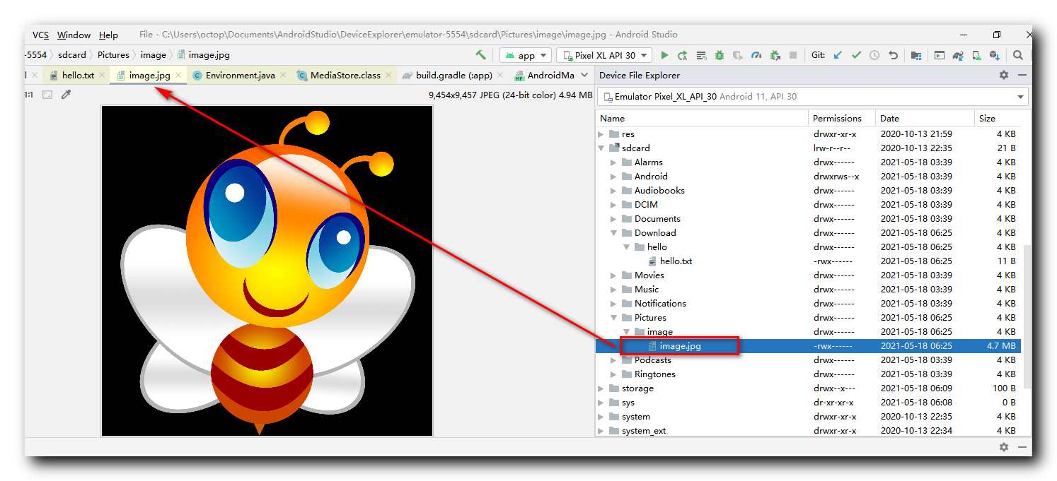 【错误记录】Android 文件查看错误 ( Error opening contents of device file ““ Cannot