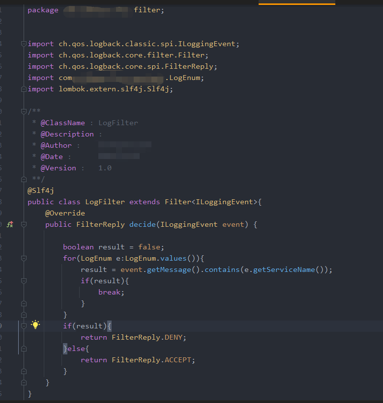 logback日志分文件输出以及自定义过滤器配置_logback 自定义过滤器CSDN博客