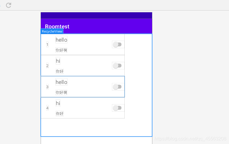 可以看出RecyclerView整整大一圈的，效果不佳