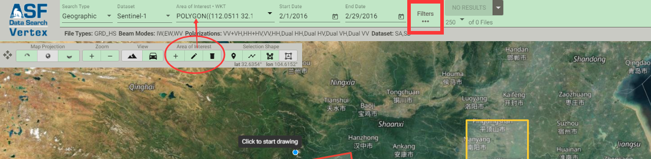 哨兵1号（Sentinel-1）雷达SAR数据下载-几何辐射校正处理-精确配准