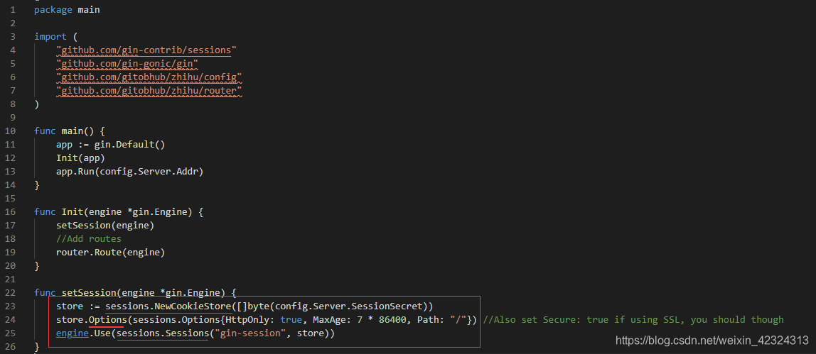 Key github.com/gin-contrib/sessions does not exist“_cannot use