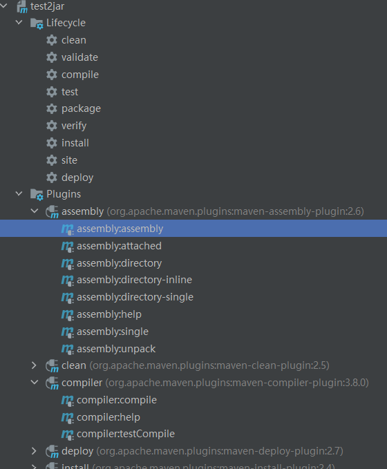 idea使用mavenassemblyplugin生成jar包的pom配置_idea mavenassemblypluginCSDN博客