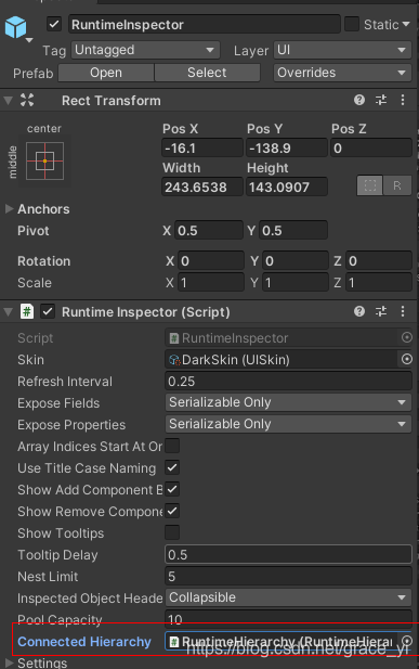 Unity小实用四-强大的Runtime Inspector & Hierarchy,助你提高手机端调试效率_runtimeinspector ...