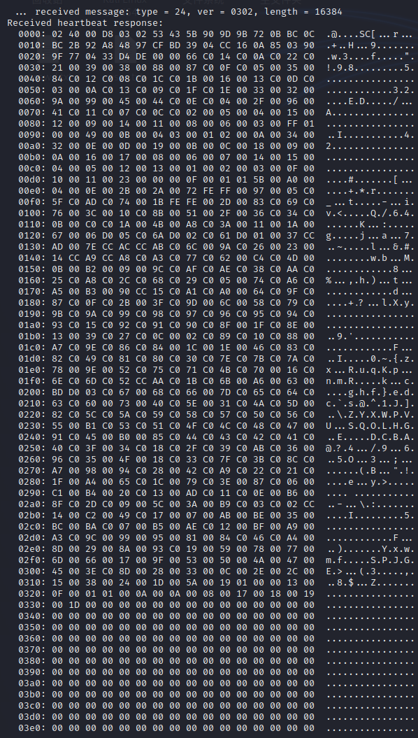 (CVE-2014-0160) OpenSSL 心脏滴血漏洞