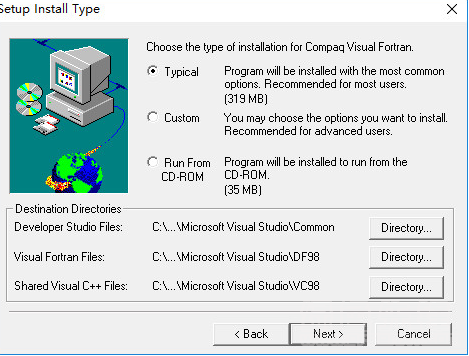 compaq visual fortran 6.6