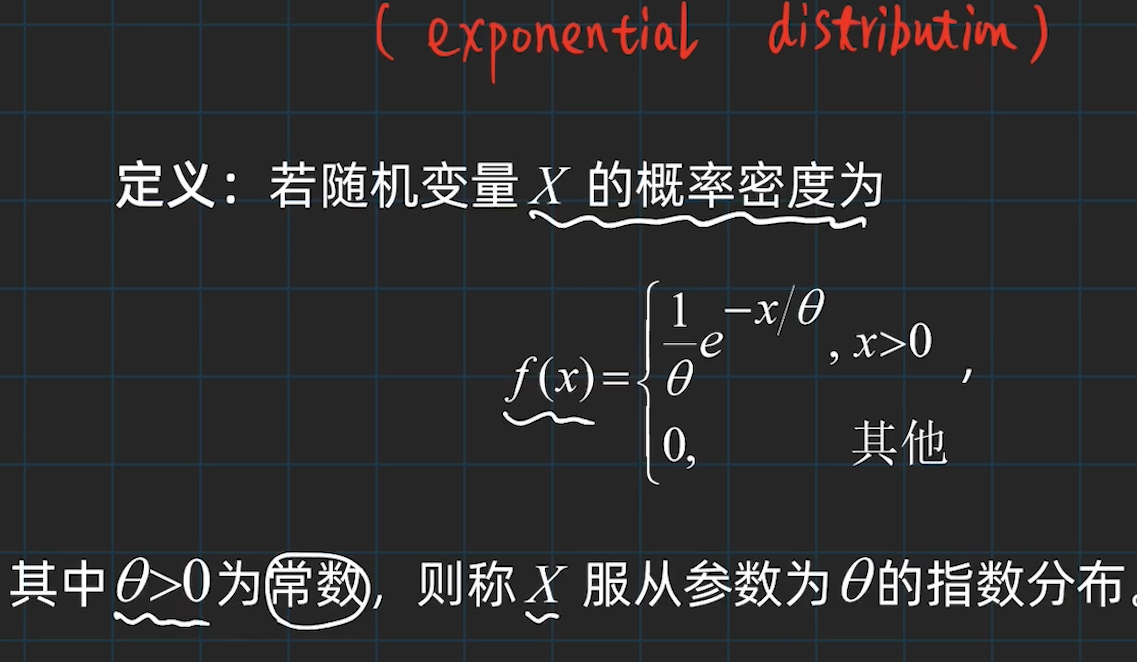 概率论——指数分布_概率论的指数分布西塔-CSDN博客