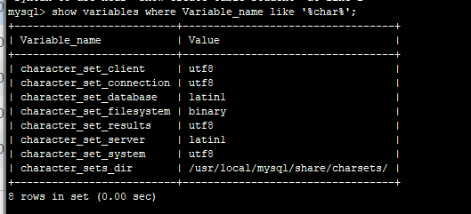 插入数据报错: Incorrect string value: ‘\xE8\xB5\xB5\xE9\x9B\xB7‘ for column ‘Sname‘ at row 1