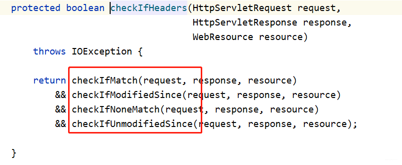 org.apache.catalina.servlets.DefaultServlet#checkIfHeaders