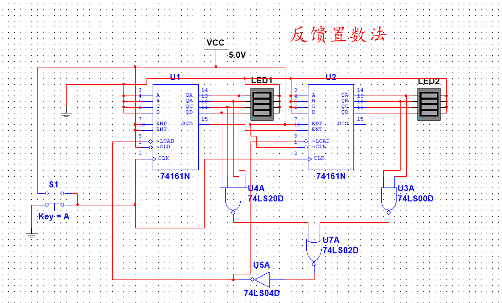 74161接线图图片