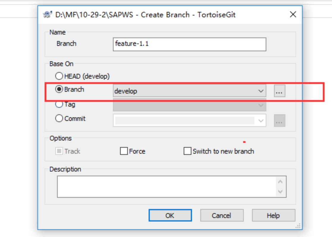 TortoiseGit 创建新分支并push到远端仓库_git tortoise default push branch选项在哪CSDN博客