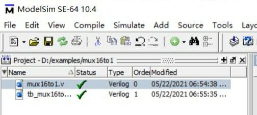 ModelSim SE-64 10.4的使用及书本121页个人实验_mmodelsimse10.4-CSDN博客