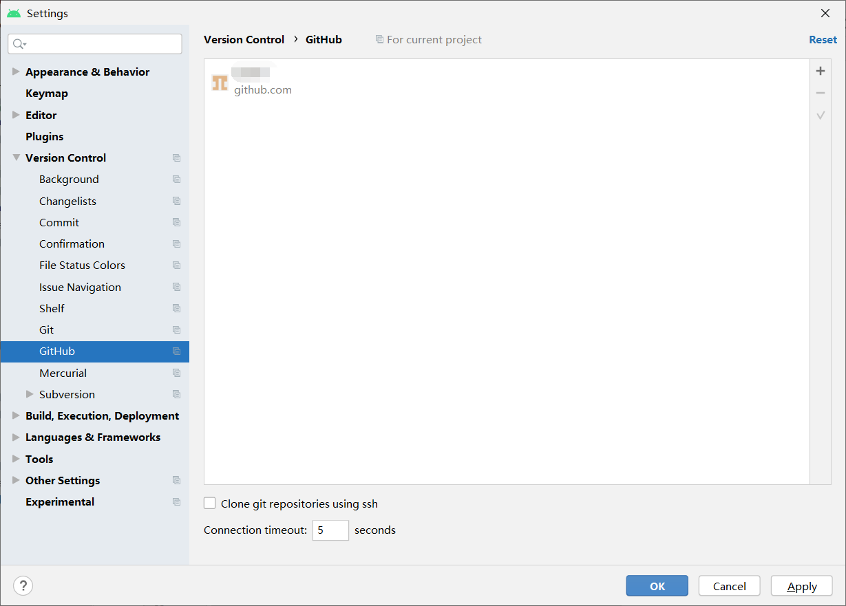 Android Studio 关联并使用 GitHub(感觉把所有的错误都经历了一遍~~ )_androidstudio在xml文件中使用 ...