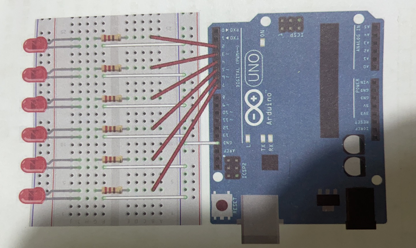 Arduino 多LED灯控制_arduino nano 多个led程序-CSDN博客