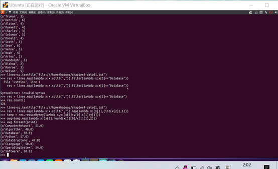 RDD编程初级实践Spark编程基础(Python版)_Stephanie-的博客-CSDN博客