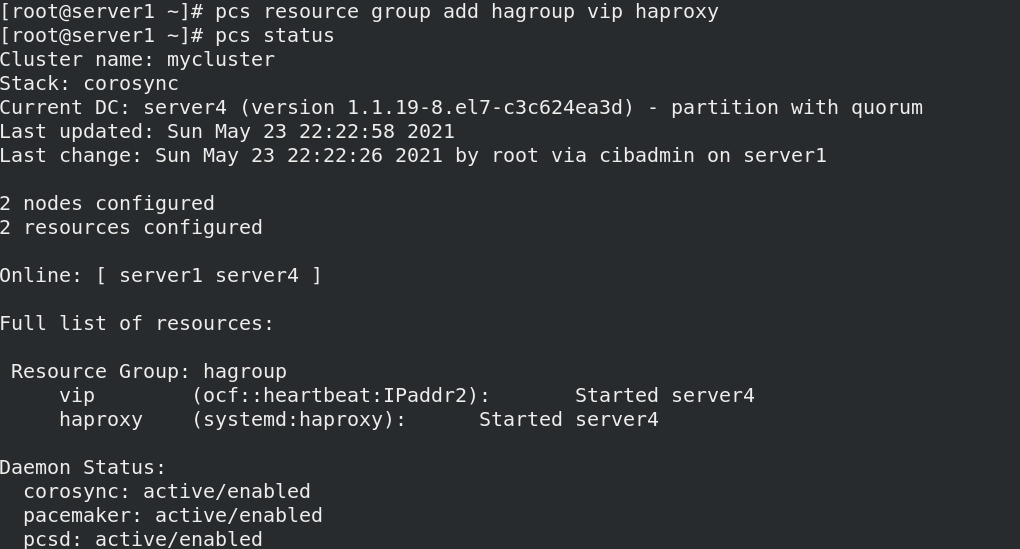 【HAProxy】haproxy高可用集群+pacemaker+fence (nginx源码编译)_stonithd-CSDN博客