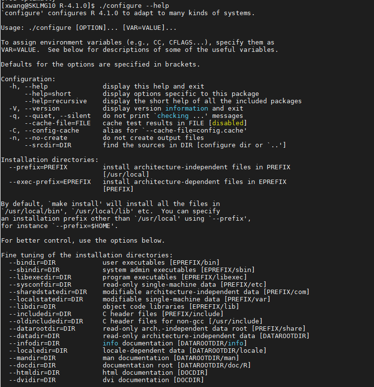configure参数设置