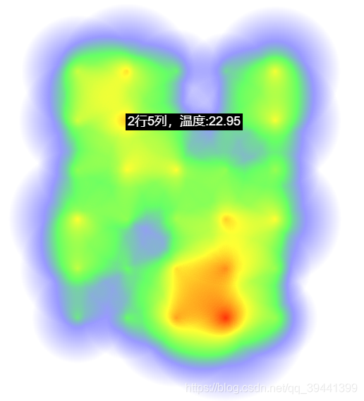 基于canvas实现温度热力图温度云图二增加提示框