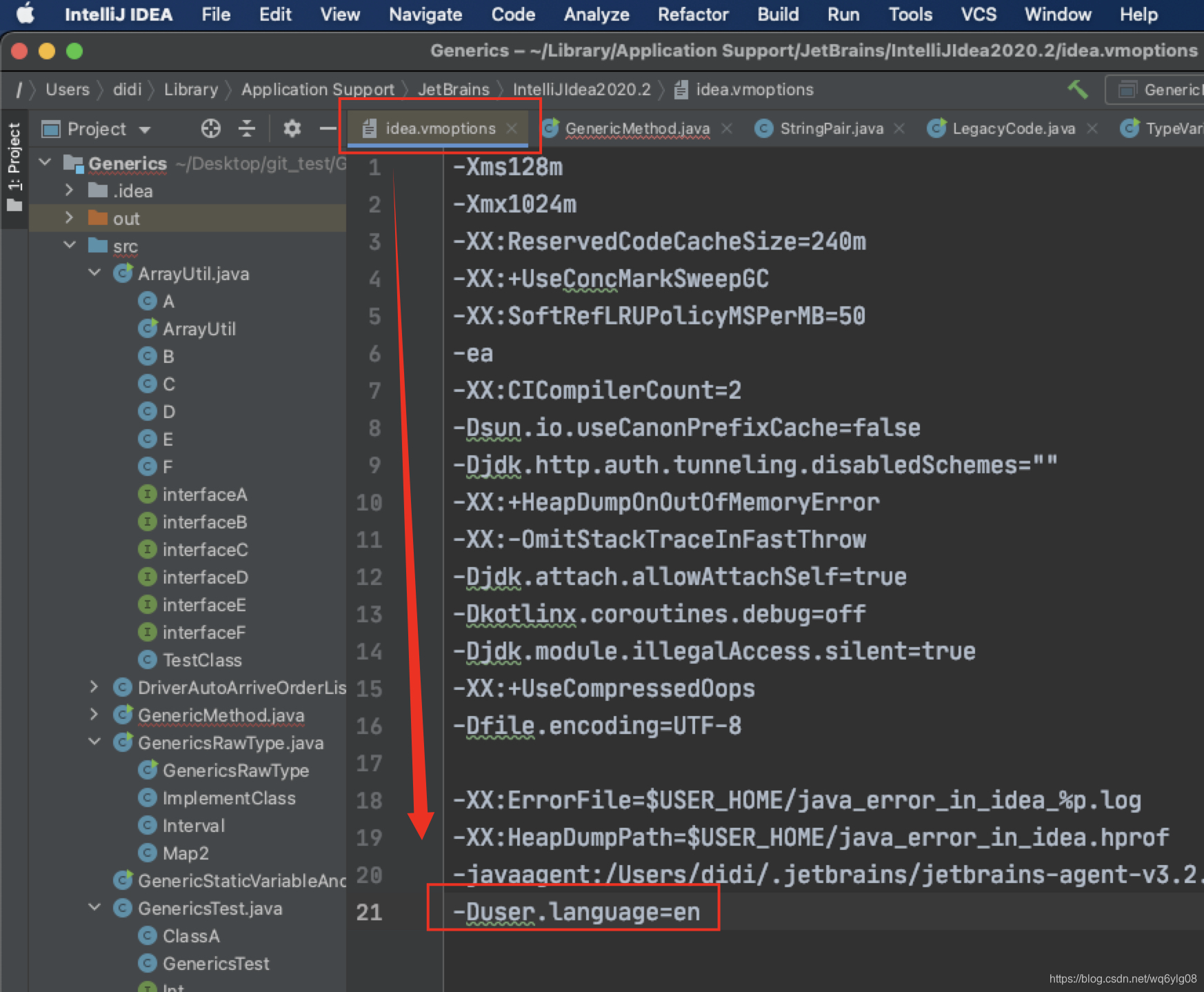 配置jdk的javac命令输出英文信息 Intellij Idea 提示 英语 编译运行 Java Windows Mac 快乐李同学的博客 Csdn博客