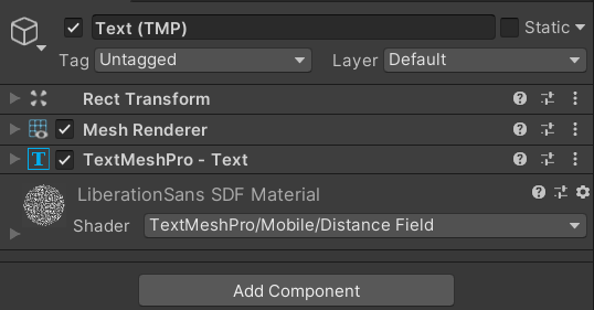 RTL editor unity text mesh pro