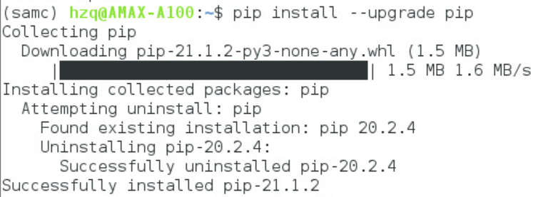 installing pip linux