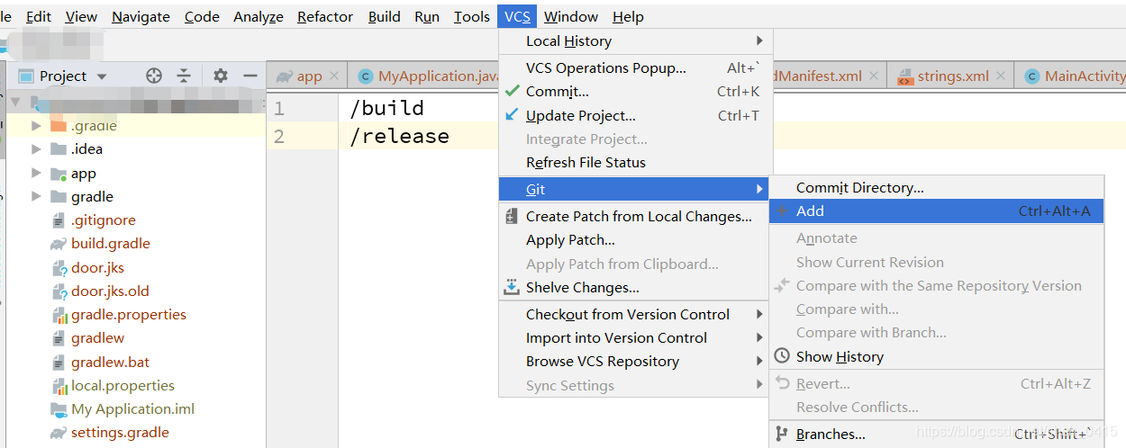 Android studio使用git插件(基础)_androidstudio git插件-CSDN博客