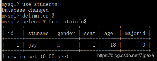 sqlyog使用delimiter分隔符设置结束标记中遇到no query(s)were