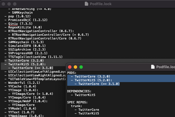 消除cocoapods类重复实现警告 M0 53109272的博客 Csdn博客