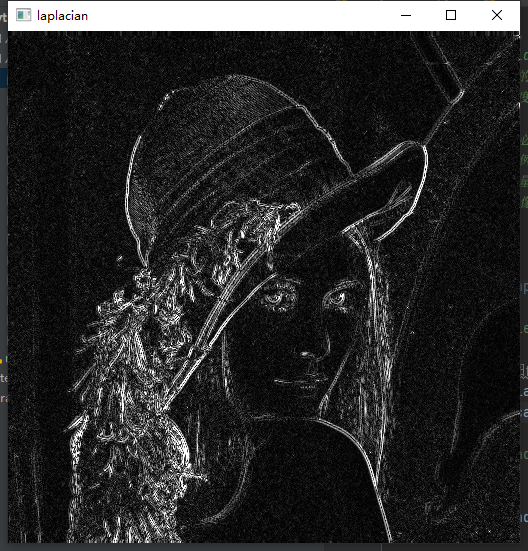 opencv:边缘检测之Laplacian算子思想及实现