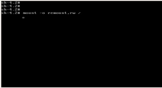Linux系统之进入单用户模式的方法及相关作用