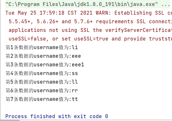 Use JDBC to complete the database query - Programmer Sought