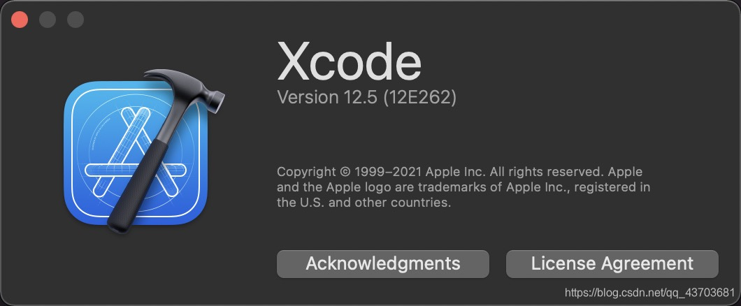 Xcode 12.5