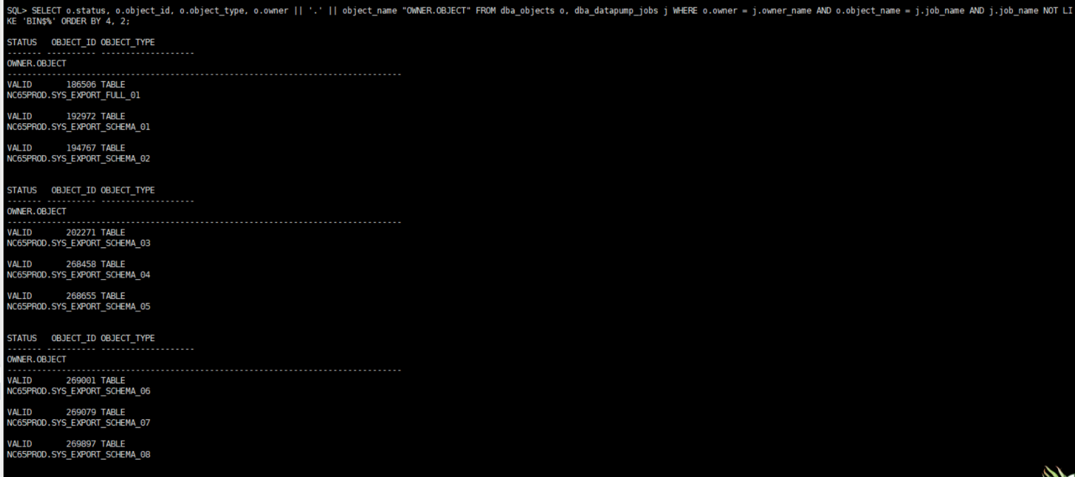 删除DBA_DATAPUMP_JOBS中的失败数据泵作业_删除数据泵任务CSDN博客
