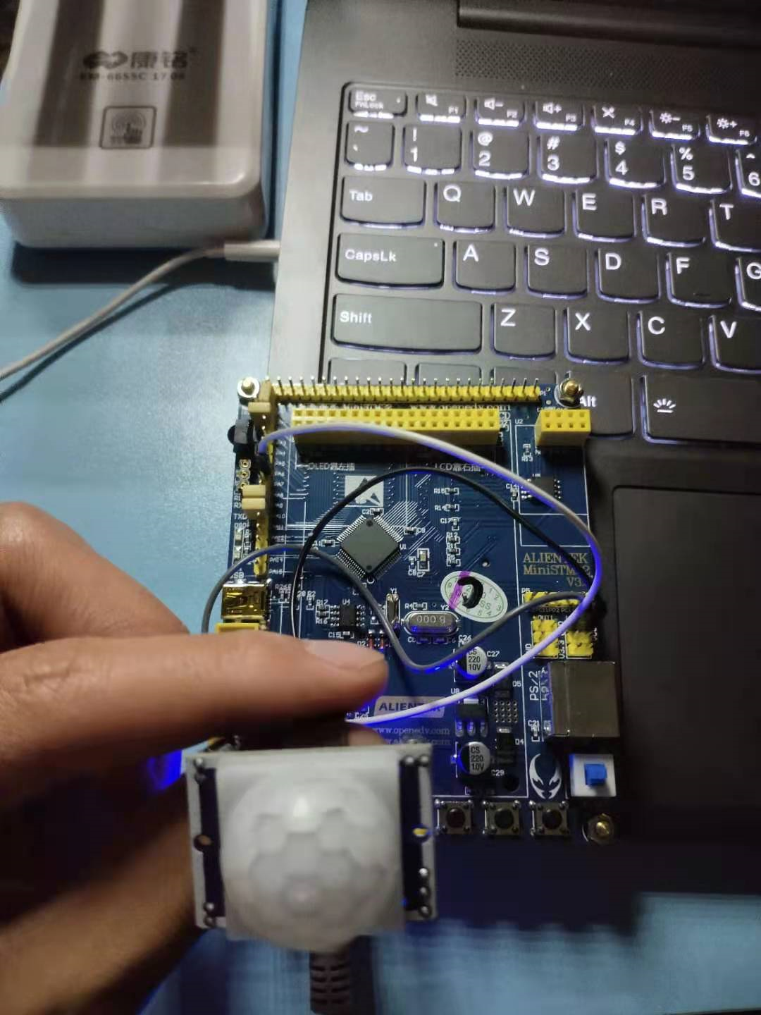 STM32与人体红外感应模块的简单使用——入门级