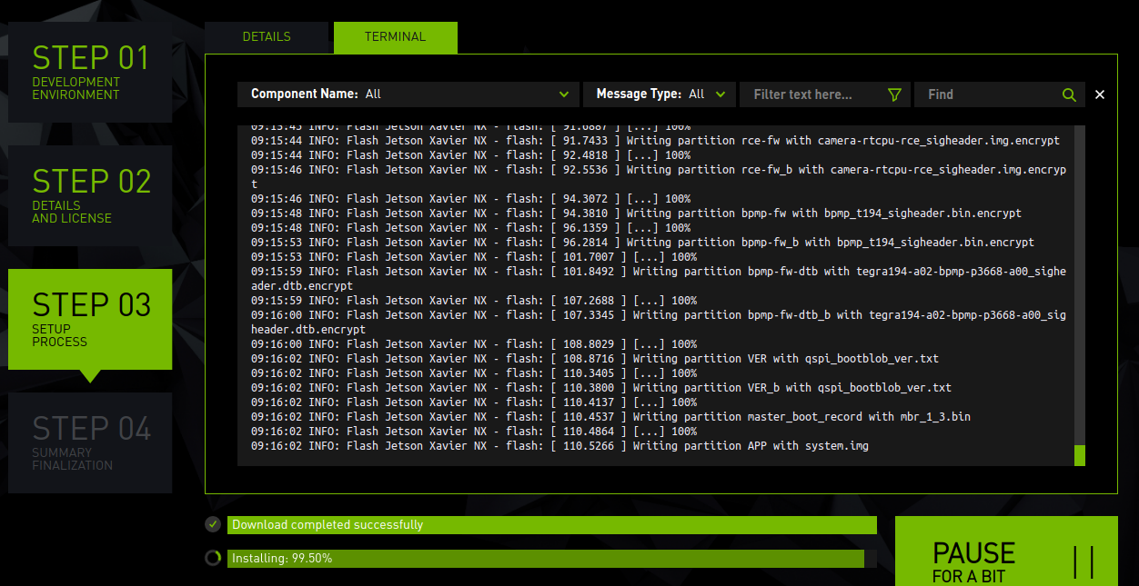jetsonxaviernx基于虚拟机进行系统安装及迁移
